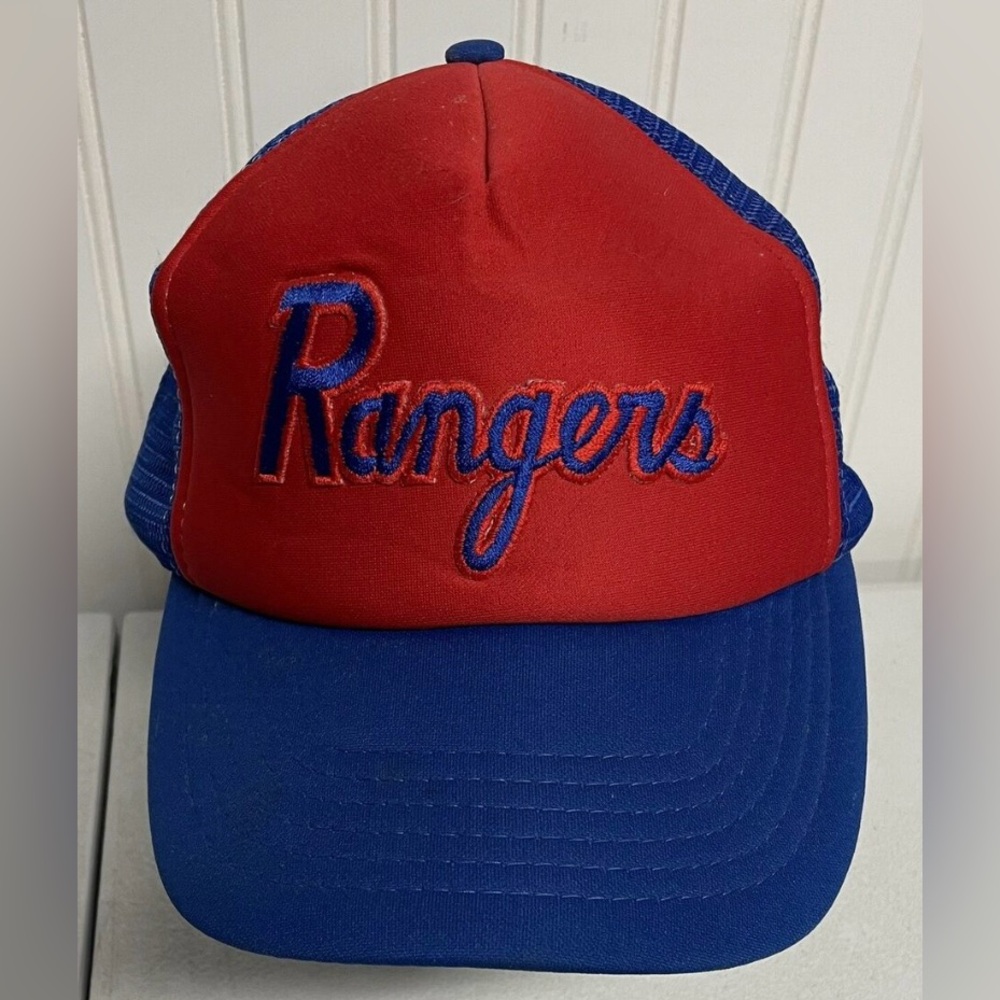 NHL Hockey Vintage New York Rangers Trucker Snapback